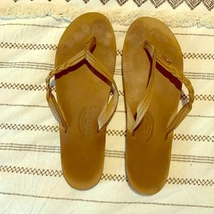 Rainbow women’s flip flops